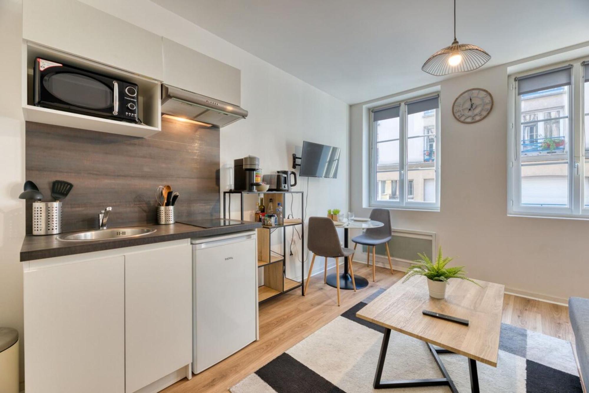Le Thibaut Studio Renove Au Coeur De Ruão Exterior foto